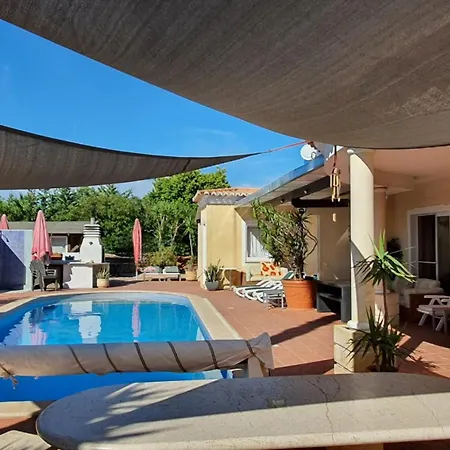 빌라 Algarve One - 8 Rooms, 2 Kitchens, Private Pool, Billiard Table And Beach-Volleyball Court *